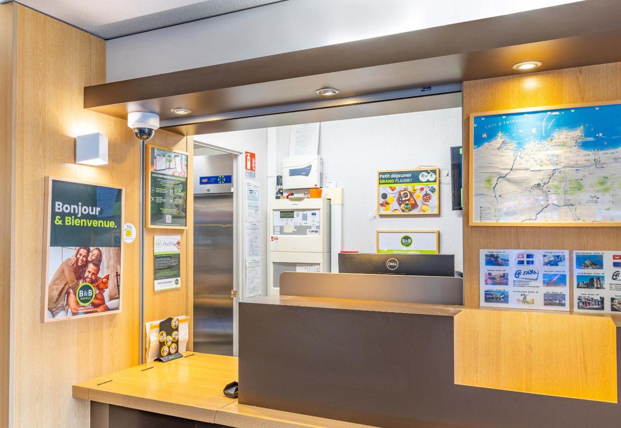 B&B Hotel Saint-Malo Centre מראה חיצוני תמונה